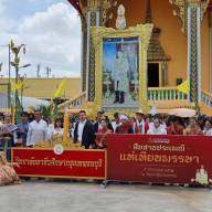 สน.ท่าพระ สืบสานประเพณีแห่เทียนพรรษา